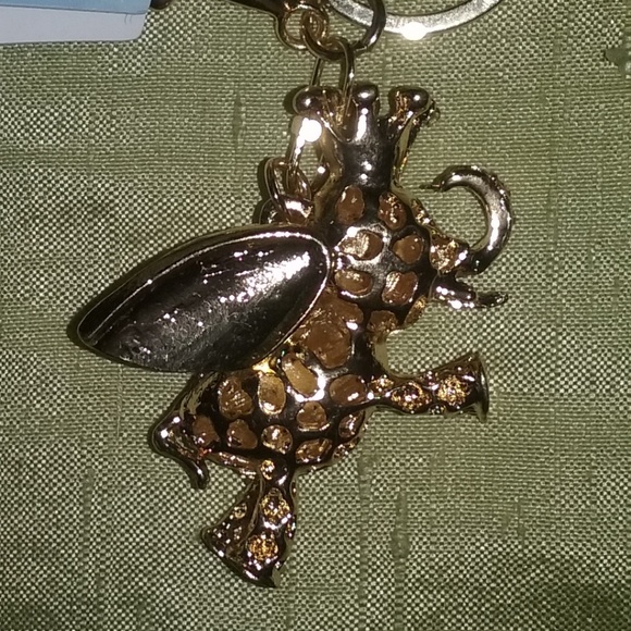 Blinged out elephant purse charm/fob, NWT! - Picture 3 of 6